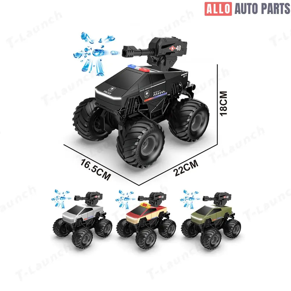 1:20 Cybertruck-Style Amphibious RC Car - 4WD Waterproof Off-Road Toy - Tesla Exterior Accessories > Remote Car