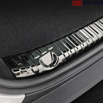 2025 Tesla Model Y Juniper Trunk Sill Protector - Stainless Steel Scuff Plate - Tesla Interior Accessories> Frunk Trunk