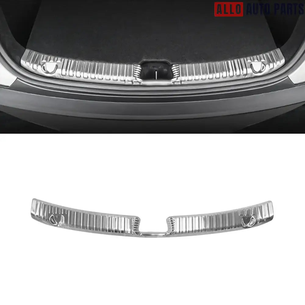 2025 Tesla Model Y Juniper Trunk Sill Protector - Stainless Steel Scuff Plate - Tesla Interior Accessories> Frunk Trunk