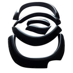 SUPER DUTY JUNGLE FENDER FLARES TEXTURE BLACK GUARD TRIM FITS FORD RANGER PX 1 2012-2015