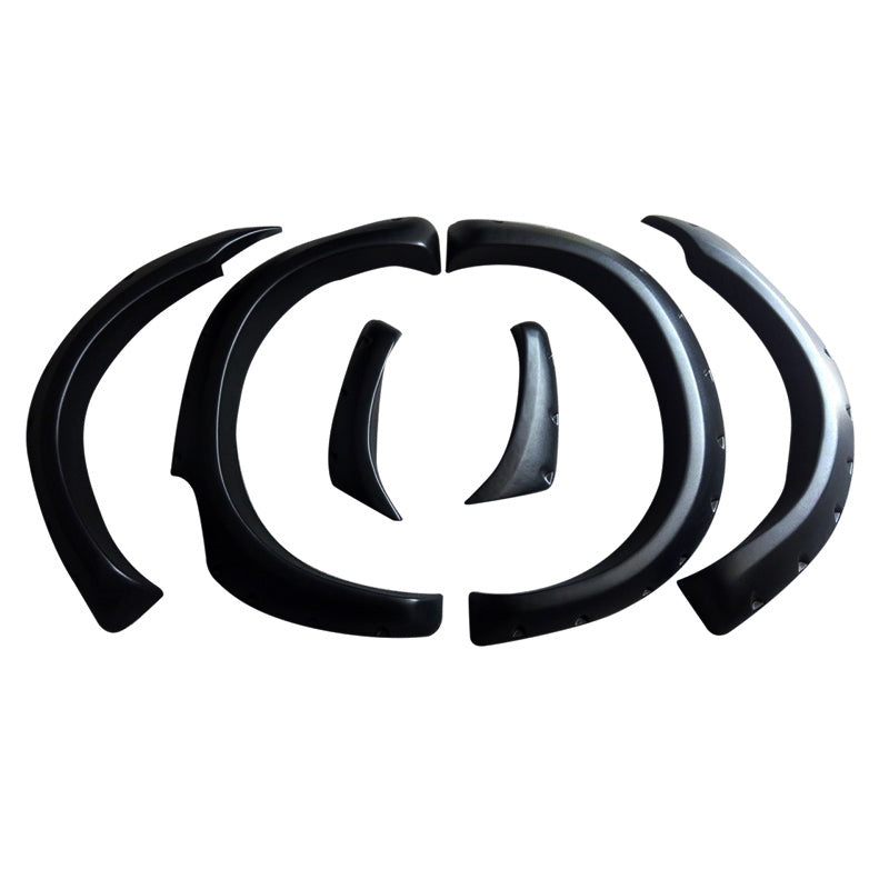 SUPER DUTY JUNGLE FENDER FLARES TEXTURE BLACK GUARD TRIM FITS FORD RANGER PX 1 2012-2015