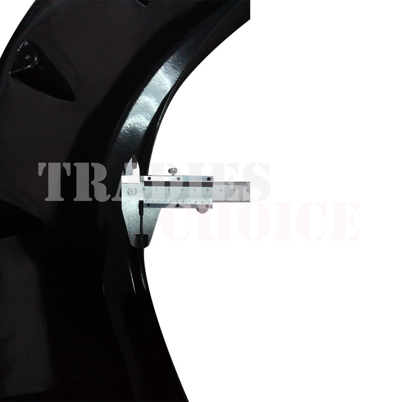 SUPER DUTY JUNGLE FENDER FLARES TEXTURE BLACK GUARD TRIM FITS FORD RANGER PX 1 2012-2015