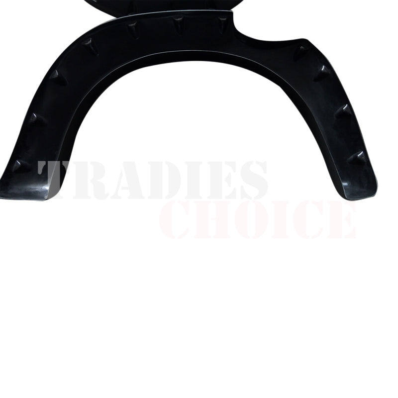 SUPER DUTY JUNGLE FENDER FLARES TEXTURE BLACK GUARD TRIM FITS FORD RANGER PX 1 2012-2015