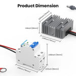 alloautoparts-12v-24v-to-57v-power-adapter-with-switch-for-starlink-gen-3-ring-terminal