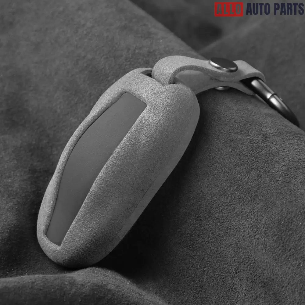 Alcantara Key Fob Cover for Tesla Model 3 Y X S | Premium Luxury Protection - Tesla Exterior Accessories > Remote Key