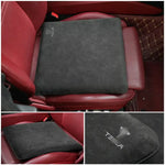 Alcantara Seat Cushion for Tesla Model 3 Y X S Cybertruck - Premium Memory Foam - Tesla Interior Accessories > Seat >