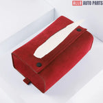 Alcantara Tissue Box for Tesla Model 3/Y/X/S - Premium Luxury Interior Accessory - Tesla Interior Accessories > Seat >