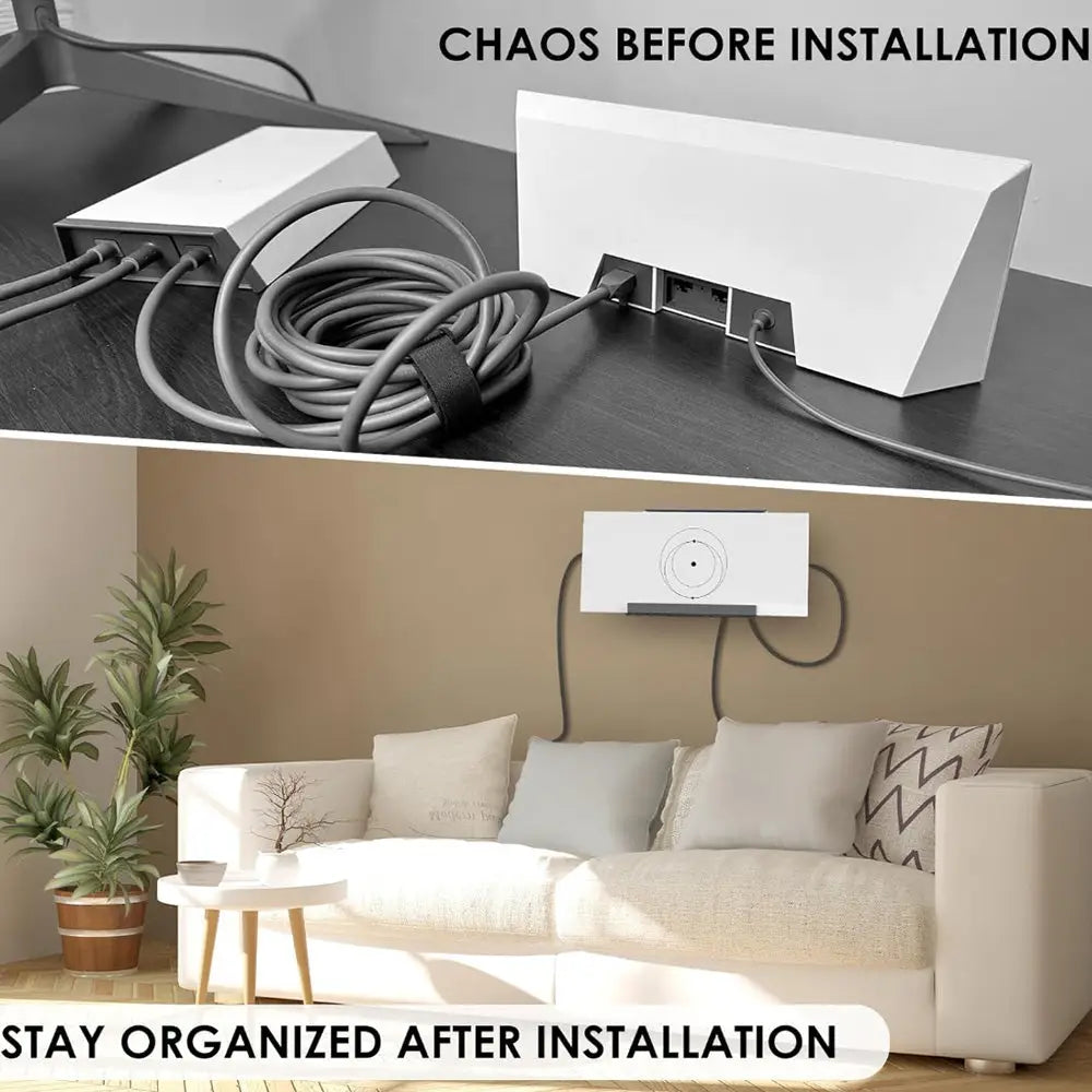 Starlink Gen 3 Router & Power Supply Wall Mount Kit - Heavy Duty Metal Bracket - Tesla Interior Accessories > Starlink