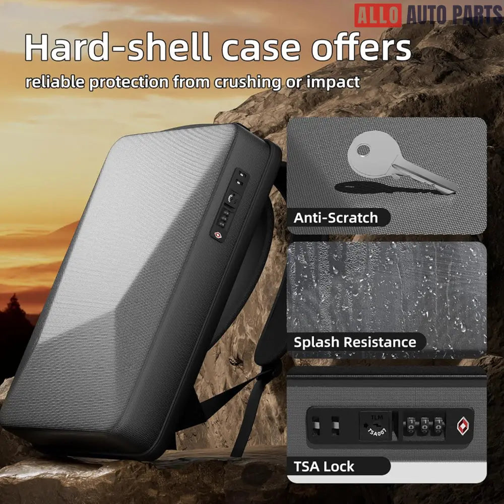 Starlink Mini Anti-Theft Hard Shell Travel Bag - Waterproof & Crushproof - Tesla Exterior Accessories > Starlink
