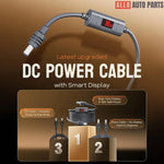 Starlink Mini DC Power Cable with LED Voltage & Current Monitor - 18AWG - Tesla Exterior Accessories > Starlink