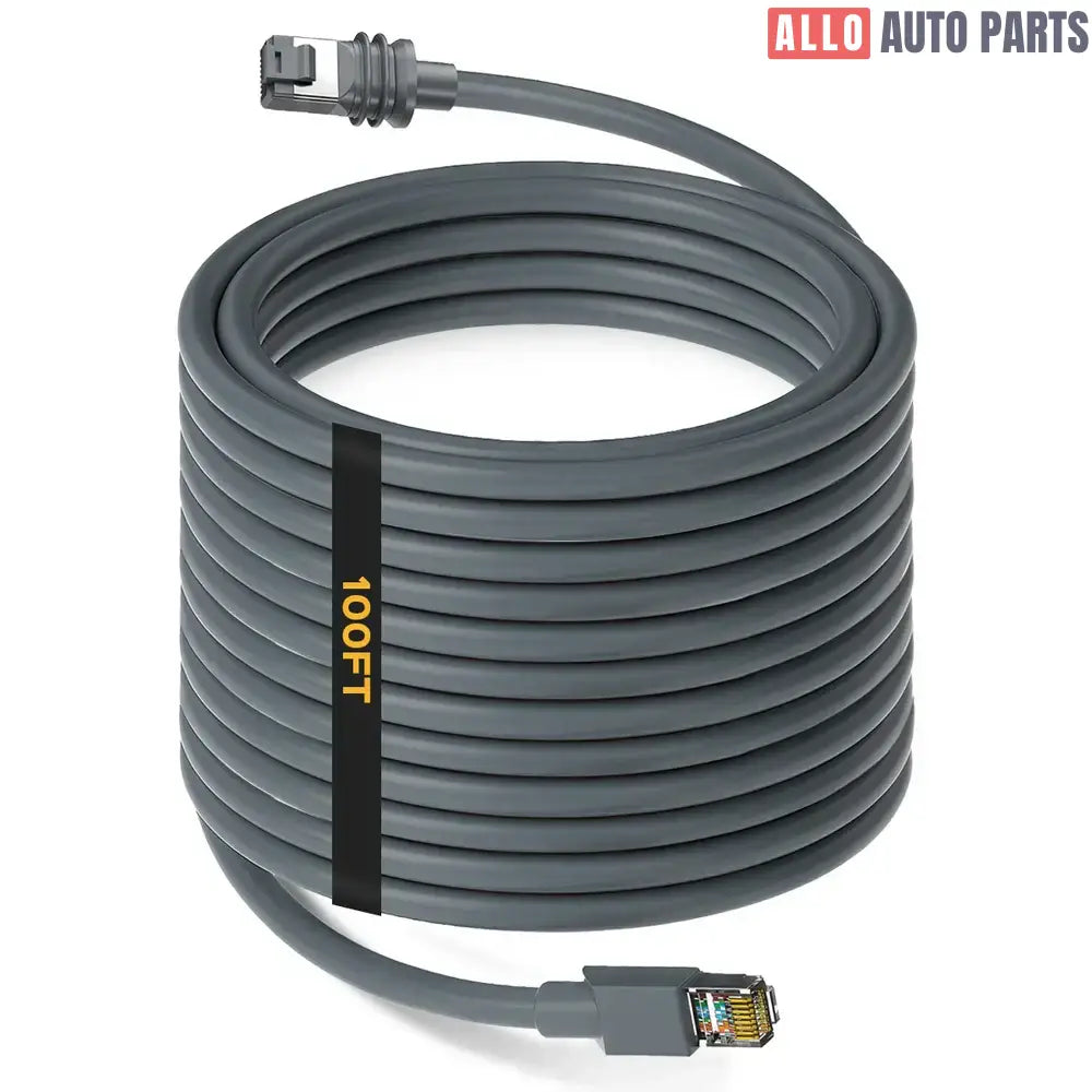 Starlink Mini Ethernet Cable - RJ45 Cat6A Shielded 1200Mbps Adapter - Tesla Exterior Accessories > Starlink