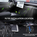 Tesla Model 3 HEPA Cabin Air Filter with Activated Carbon (2017-2024) - Tesla Interior Accessories > Air Filter