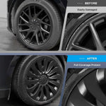 Tesla Model 3 Highland 18’’ Wheel Covers - Storm Style Hubcaps (4-Pack) - Tesla Exterior Accessories > Wheel > Hubcap