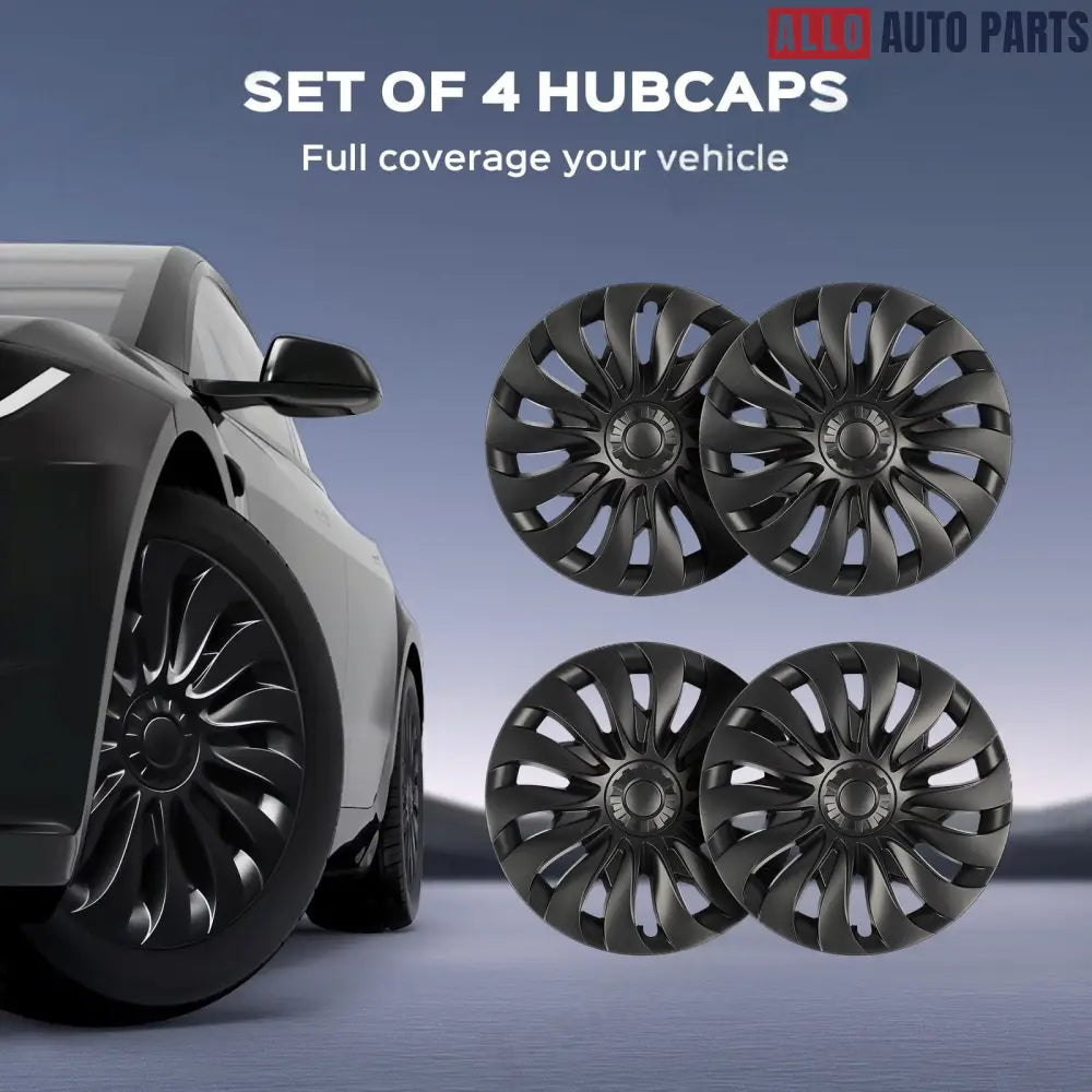 Tesla Model 3 Highland 18’’ Wheel Covers - Storm Style Hubcaps (4-Pack) - Tesla Exterior Accessories > Wheel > Hubcap