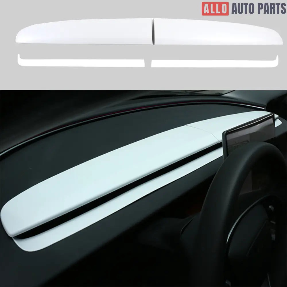Tesla Model 3 Highland 2024 Carbon Fiber Dashboard & Air Outlet Cover - Tesla Interior Accessories > Dashboard > Center