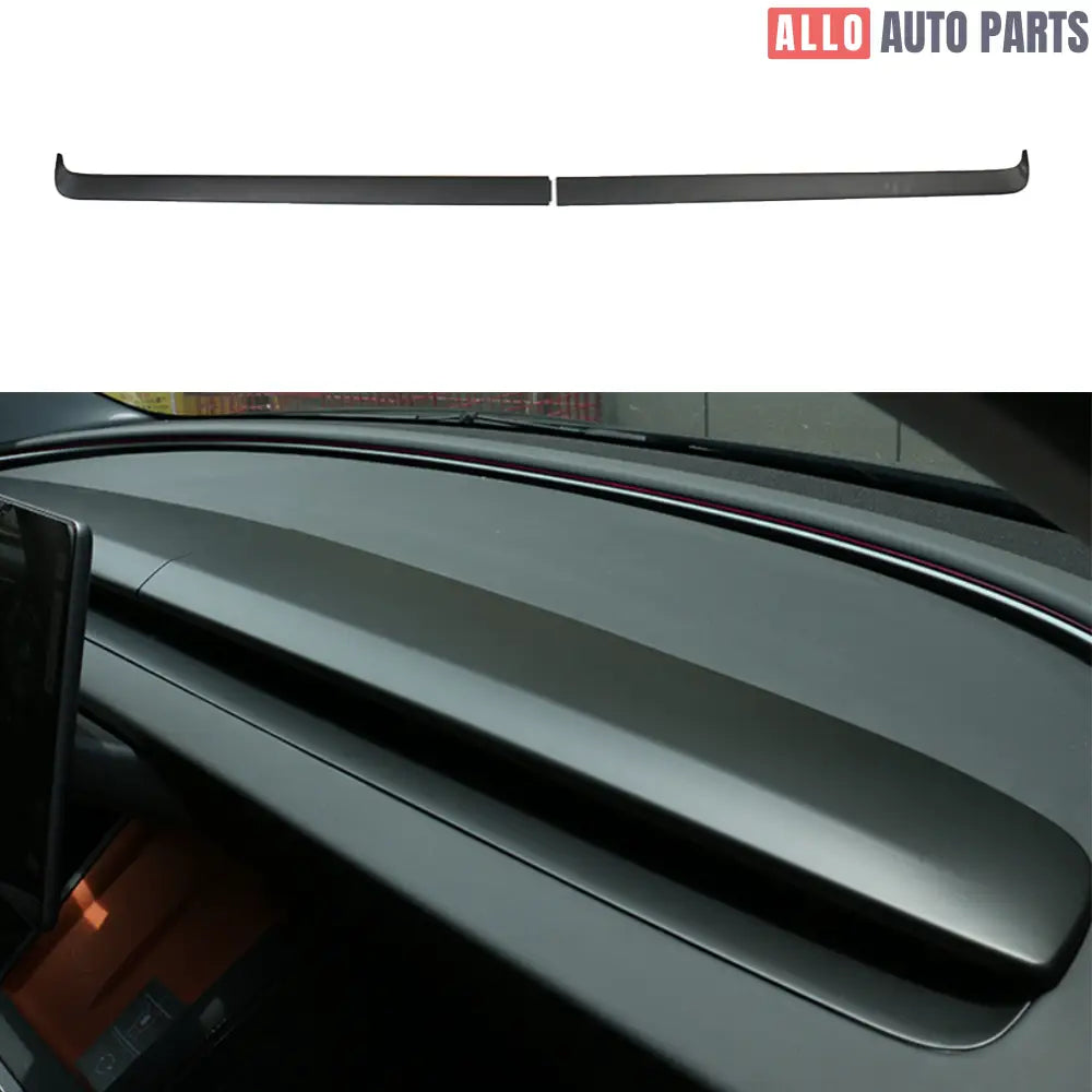 Tesla Model 3 Highland 2024 Carbon Fiber Dashboard & Air Outlet Cover - Tesla Interior Accessories > Dashboard > Center