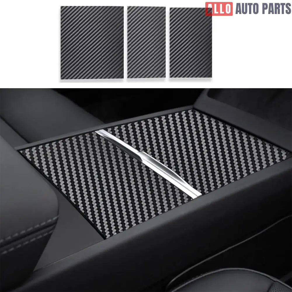 Tesla Model 3 Highland 2024 Center Console Protector Wrap - Anti-Scratch PVC - Tesla Interior Accessories> Center