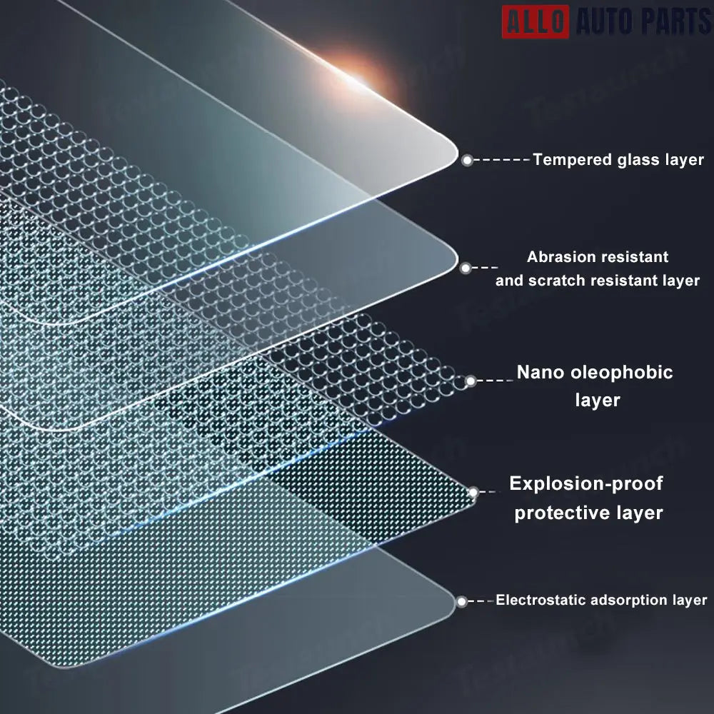 Tesla Model 3 Highland 2024+ Screen Protector | 8K Clear Tempered Glass - Tesla Interior Accessories > Dashboard >