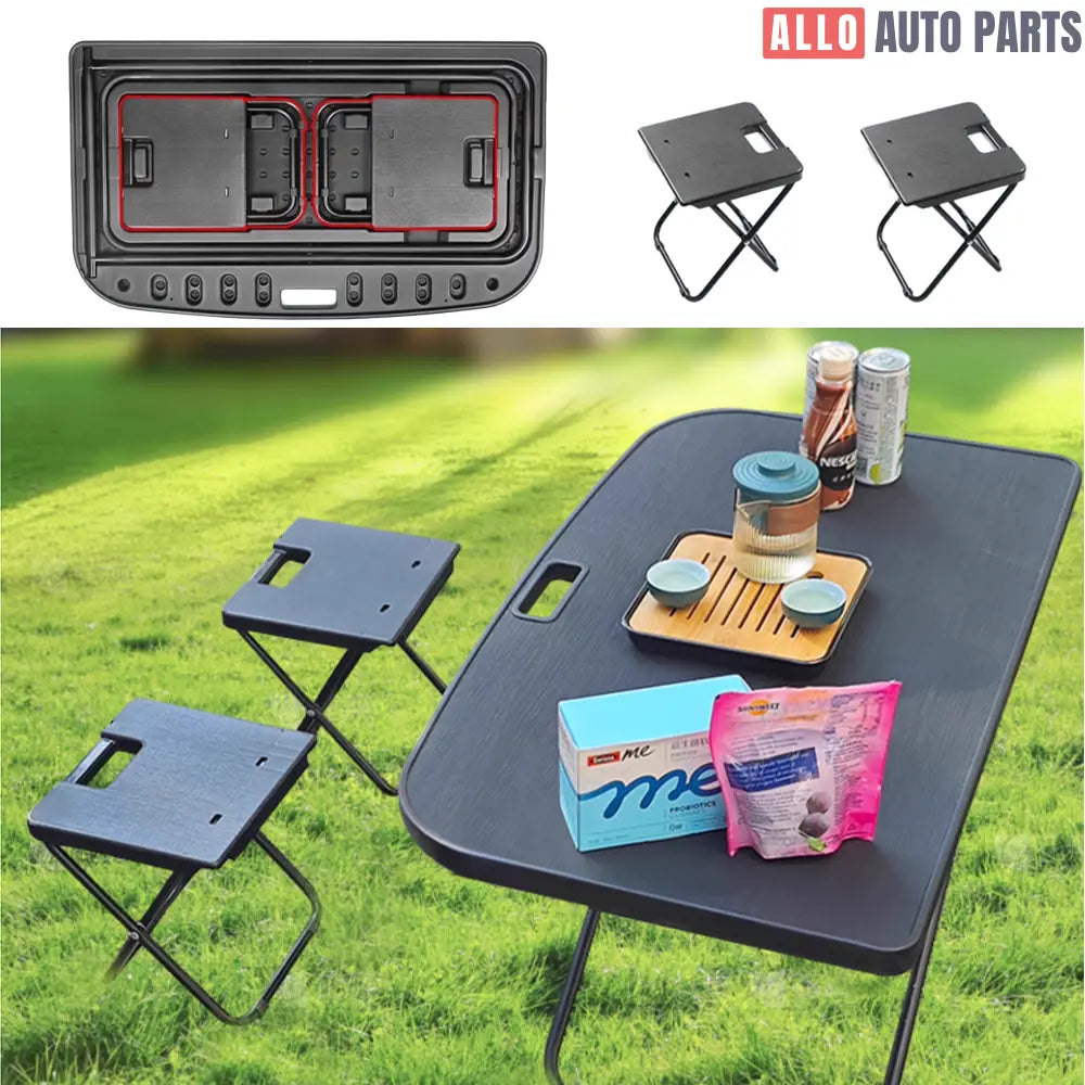 Tesla Model 3/Y Folding Trunk Table - Portable Camping & Work Desk (2017-2025) - Tesla Interior Accessories > Frunk