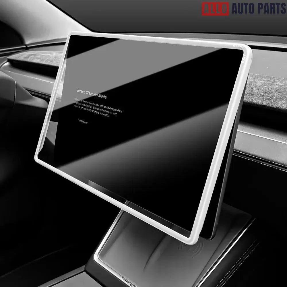 Tesla Model 3/Y Screen Protector & Frame Cover - All-in-One Tempered Glass - 2024 FLASH SALE