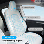Tesla Model Y 7-Seater Seat Covers 2021-2024 | 40/60 Split 2nd Row - Tesla Interior Accessories > Seat > Cushion