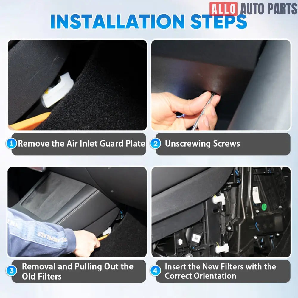 Tesla Model Y HEPA Cabin Air Filter Replacement (2020-2024) Activated Carbon - Tesla Interior Accessories > Air Filter