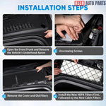 Tesla Model Y HEPA Cabin Air Filter Replacement (2020-2024) Activated Carbon - Tesla Interior Accessories > Air Filter