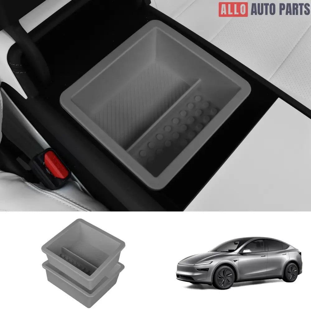 Tesla Model Y Juniper 2025 Center Console & Armrest Organizer Set - 2pc - Tesla Interior Accessories > Center Console >
