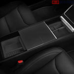 Tesla Model Y Juniper 2025 Center Console & Armrest Organizer Set - 2pc - Tesla Interior Accessories > Center Console >