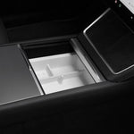 Tesla Model Y Juniper 2025 Center Console & Armrest Organizer Set - 2pc - Tesla Interior Accessories > Center Console >