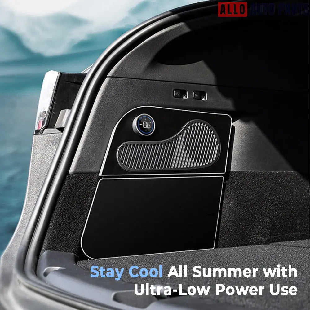 Tesla Model Y / Model Y Juniper 2025+ Hidden Trunk Refrigerator - 15L Compressor Cooler (2020-2025) - Tesla Interior