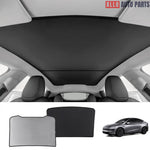 Tesla Model Y Juniper 2025 Roof Sunshade | Nano Ice Crystal Heat Protection - Tesla Interior Accessories > Sunroof >