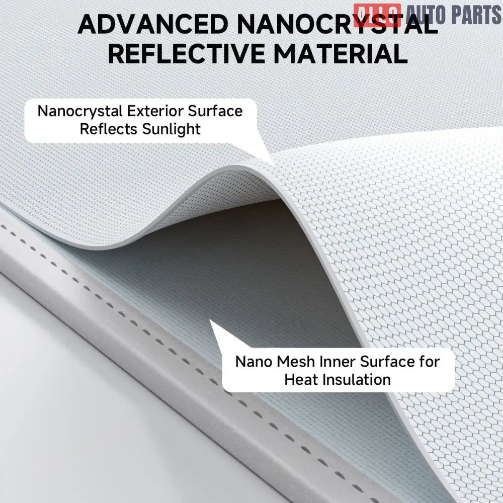 Tesla Model Y Juniper 2025 Roof Sunshade | Nano Ice Crystal Heat Protection - Tesla Interior Accessories > Sunroof >