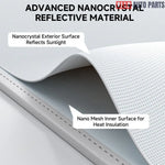 Tesla Model Y Juniper 2025 Roof Sunshade | Nano Ice Crystal Heat Protection - Tesla Interior Accessories > Sunroof >