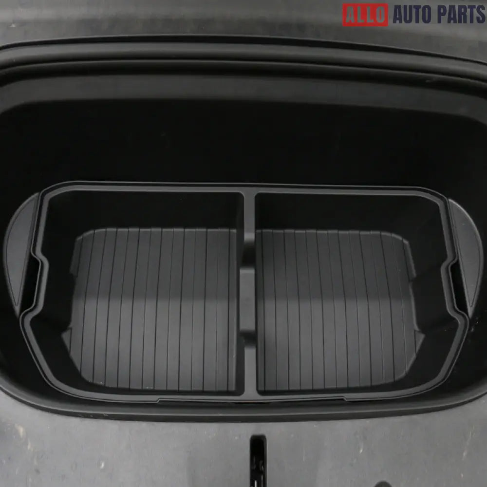 Tesla Model Y Sub Trunk Organizer (2020-2024) - Dual Level Storage Box - Tesla Interior Accessories > Frunk Trunk >
