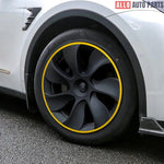 Tesla Wheel Rim Protector - Curb Rash Guard for Model 3 Y S X - 1PC Alloy Shield