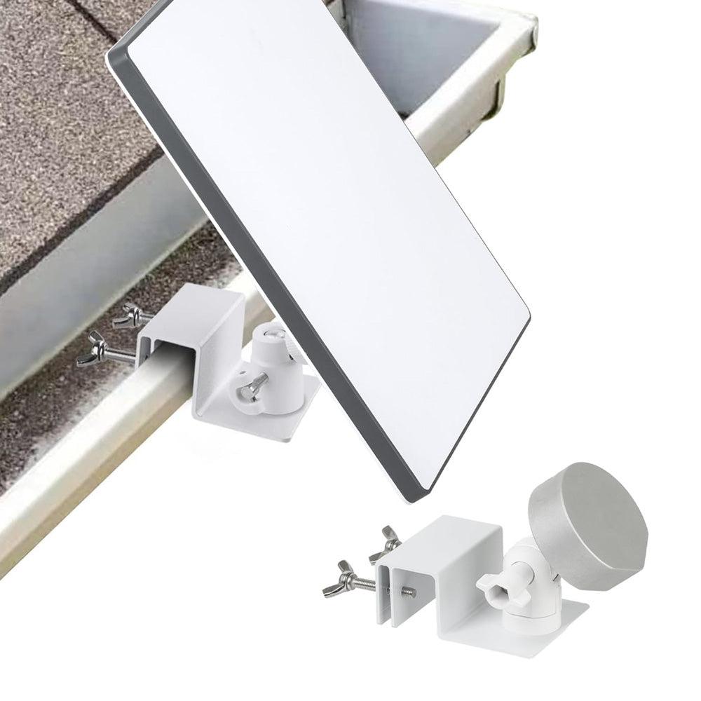 alloautoparts-adjustable-gutter-mount-with-screw-adapter-for-starlink-mini