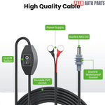 10ft DC Power Cable for Starlink Mini - O-Ring Battery Connector with Switch - Tesla Exterior Accessories > Starlink