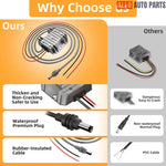 12V/24V to 30V DC Power Adapter for Starlink Mini - IP68 Waterproof Converter - Tesla Exterior Accessories > Starlink
