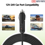 12V Car Charger for Starlink Mini - 10ft DC Power Cable with Switch - Tesla Interior Accessories > Starlink
