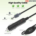 12V Car Charger for Starlink Mini - 10ft DC Power Cable with Switch - Tesla Interior Accessories > Starlink