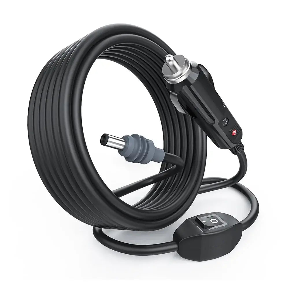12V Car Charger for Starlink Mini - 10ft DC Power Cable with Switch - Tesla Interior Accessories > Starlink