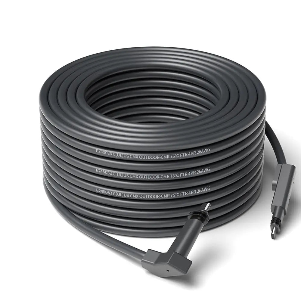 150FT Starlink Gen 2 Replacement Cable - Extension for Rectangular Satellite V2 - Tesla Exterior Accessories > Starlink