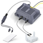 150W PoE Injector for Starlink Mini | 12V to 48V DC Boost | Gigabit & USB Ports - Tesla Exterior Accessories > Starlink