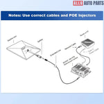 150W PoE Injector for Starlink Mini | 12V to 48V DC Boost | Gigabit & USB Ports - Tesla Exterior Accessories > Starlink