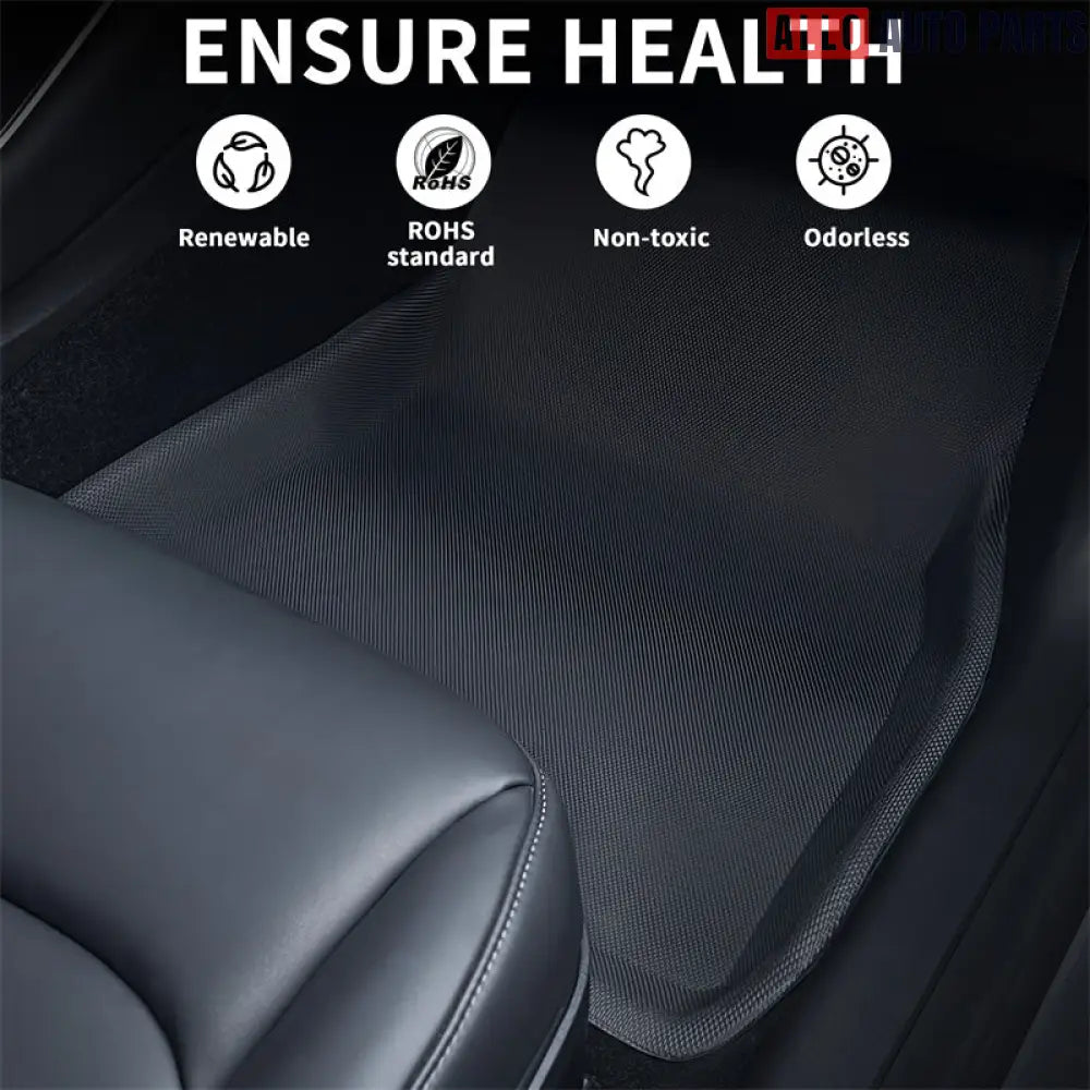 2021-2023 Tesla Model 3 Floor Mats & Cargo Liners | All-Weather XPE Set - Tesla Interior Accessories > Floor Mat
