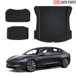 2024 Tesla Model 3 Highland All-Weather Floor Mats | Custom TPE Protection - Tesla Interior Accessories > Floor Mat