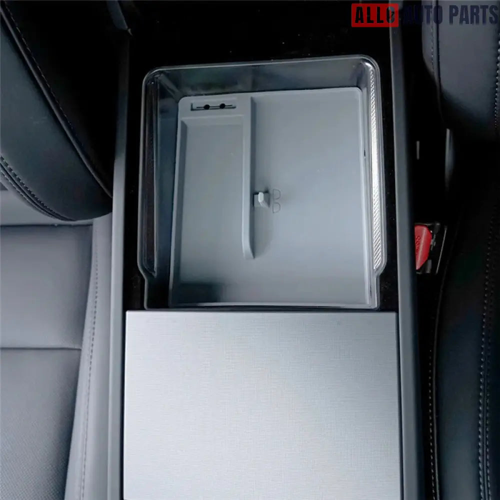 2024 Tesla Model 3 Highland Center Console Organizer Tray | Silicone Storage - Tesla Interior Accessories > Center