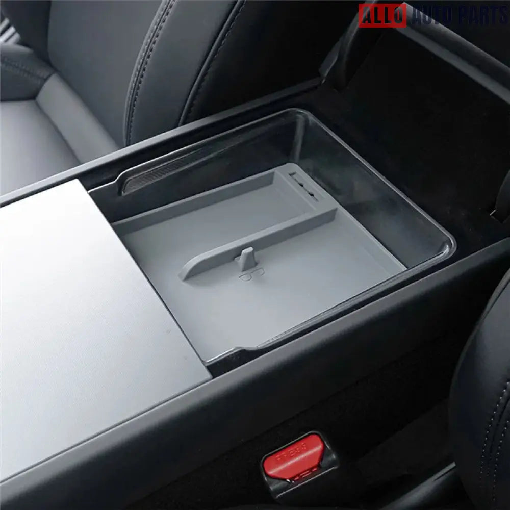 2024 Tesla Model 3 Highland Center Console Organizer Tray | Silicone Storage - Tesla Interior Accessories > Center