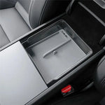 2024 Tesla Model 3 Highland Center Console Organizer Tray | Silicone Storage - Tesla Interior Accessories > Center